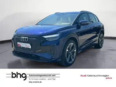 Gebraucht Audi Q4 e-tron Advanced Plus 150 kW (204 PS) 2023 Navarrablau metallic SUV