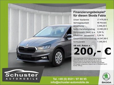 Gebraucht Skoda Fabia Selection 95 PS (69 kW) 2025 Grau Kleinwagen