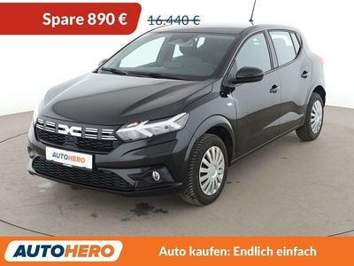 Gebraucht Dacia Sandero Expression 91 PS (66 kW) 2024 Schwarz Kleinwagen