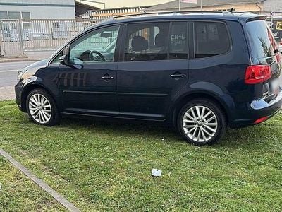 Usata VW Touran 140 CV (102 kW) 2013 Blu Monovolume