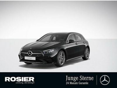 Gebraucht Mercedes A200 AMG 163 PS (119 kW) 2024 Schwarz / kosmosschwarz Limousine