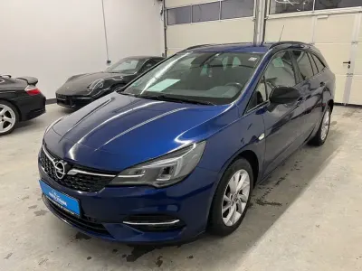 Gebraucht Opel Astra Business 122 PS (89 kW) 2021 Blau Kombi