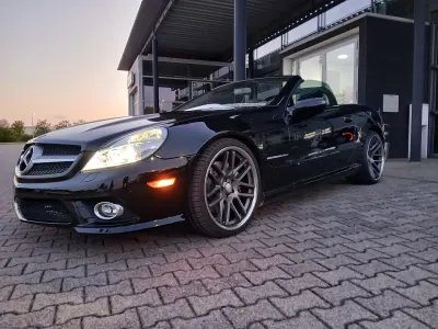 Gebraucht Mercedes SL500 AMG 387 PS (284 kW) 2009 Schwarz Cabrio