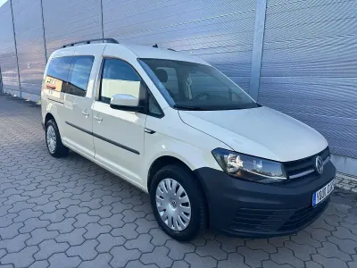 Gebraucht VW Caddy Maxi Trendline 150 PS (110 kW) 2019 Gelb Van / Kleinbus
