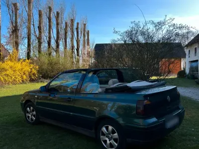 Gebraucht VW Golf Cabriolet 1999 Grün Cabrio