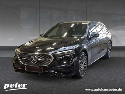 Metalliclack obsidianschwarz Gebraucht 2024 Mercedes E450 AMG Kombi | 82.820 € (Etwas zu teuer)