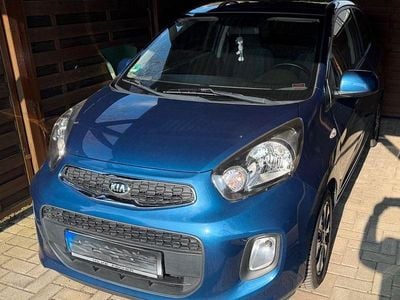 Gebraucht Kia Picanto DREAM-TEAM Edition 67 PS (49 kW) 2016 Blau Kleinwagen