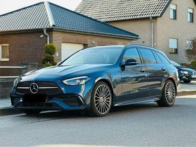 Usata Mercedes C300 AMG line 258 CV (189 kW) 2023 Blu Berlina