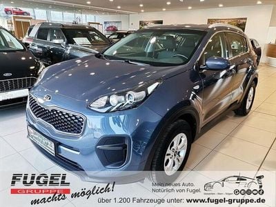 Gebraucht Kia Sportage Edition 7 132 PS (97 kW) 2017 (d7u) planetenblau met. SUV