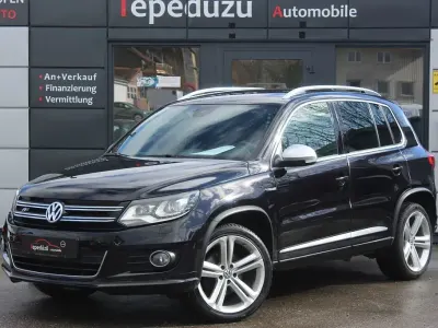 Używany VW Tiguan R-line 184 KM (135 kW) 2016 Czarny SUV