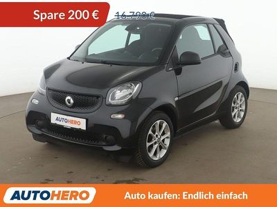 Gebraucht Smart ForTwo Cabrio Passion 71 PS (52 kW) 2019 Schwarz Cabrio
