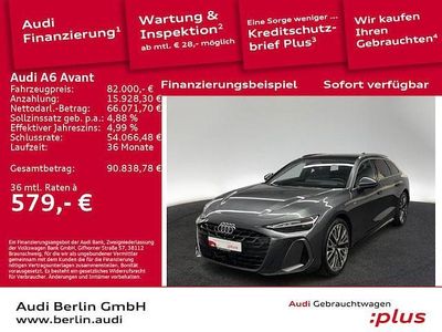 Daytonagrau perleffekt Gebraucht 2025 Audi A6 Ambiente Kombi | 81.500 €