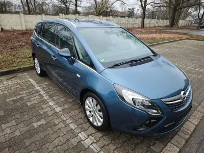Gebraucht Opel Zafira Tourer 131 PS (96 kW) 2013 Blau Van / Kleinbus