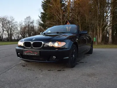 Gebraucht BMW 318 Cabriolet Sport Line 143 PS (105 kW) 2004 Schwarz Cabrio