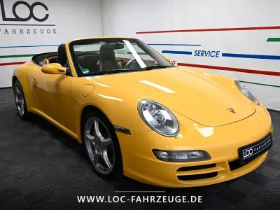 Gebraucht Porsche 911 Carrera S Cabriolet Sport 355 PS (261 kW) 2006 Speedgelb Cabrio