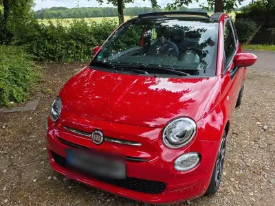 Gebraucht Fiat 500C 71 PS (52 kW) 2023 Rot Cabrio