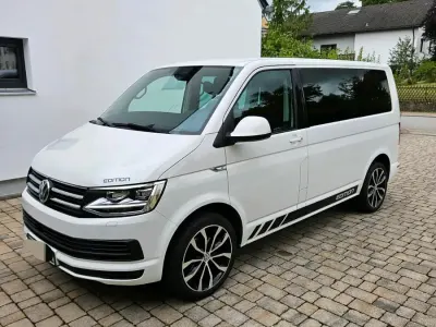Gebraucht VW T6 Comfortline 150 PS (110 kW) 2017 Weiß Van