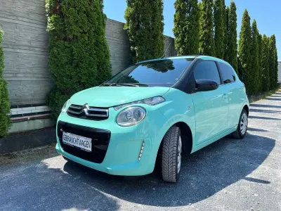 Gebraucht Citroën C1 Shine 72 PS (52 kW) 2019 Grün Kleinwagen