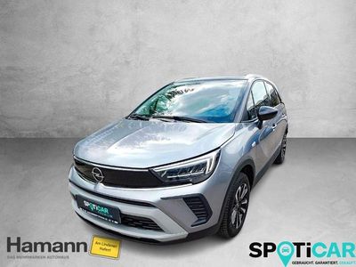 Lack grau artense/metallic klarlack (metallic) Gebraucht 2024 Opel Crossland Elegance SUV | 18.880 € (Fairer Preis)