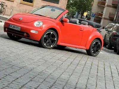Gebraucht VW New Beetle 100 PS (73 kW) 2004 Orange Kleinwagen