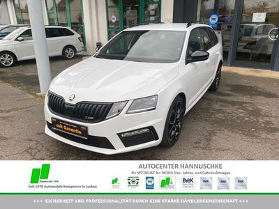 Gebraucht Skoda Octavia RS 310 PS (228 kW) 2018 Moonweiss  metallic (metallic) Kombi