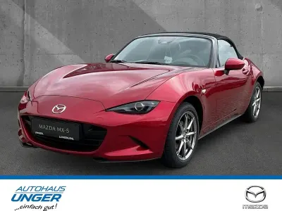 Neu Mazda MX5 Exclusive-Line 132 PS (97 kW) 2026 Rot Cabrio
