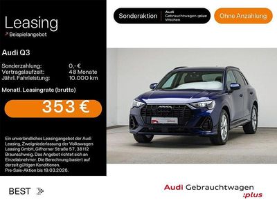 Gebraucht Audi Q3 S-Line 150 PS (110 kW) 2025 Navarrablau metallic SUV