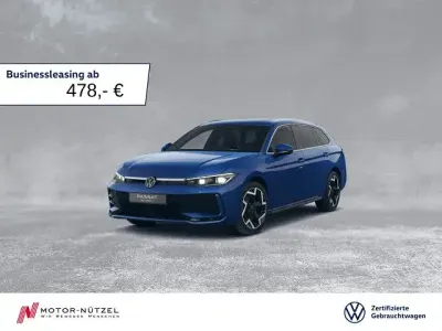 Gebraucht VW Passat R-line 272 PS (200 kW) 2024 Reef blue metallic Kombi