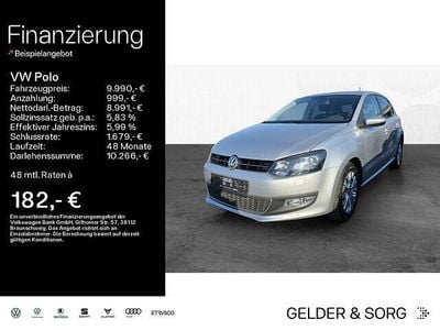 Gebraucht VW Polo Trendline 69 PS (50 kW) 2013 Silber Kleinwagen