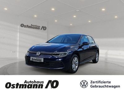 Blau Gebraucht 2021 VW Golf Life Limousine | 16.989 € (Guter Preis)