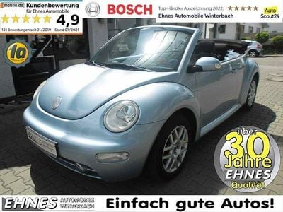 Gebraucht VW New Beetle 75 PS (55 kW) 2006 Blau metallic Kleinwagen