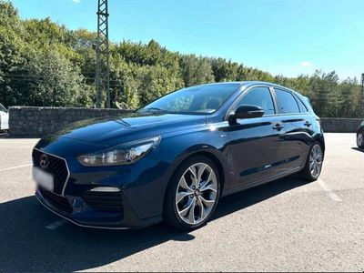 Gebraucht Hyundai i30 N Line 140 PS (102 kW) 2018 Blau Kleinwagen
