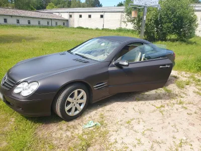 Gebraucht Mercedes SL350 250 PS (183 kW) 2005 Blau Cabrio