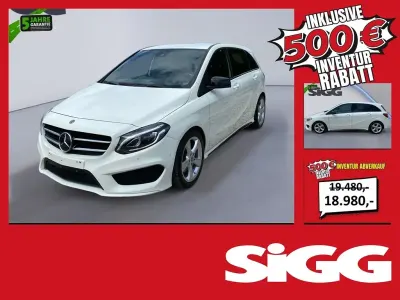 Gebraucht Mercedes B250 AMG line 211 PS (155 kW) 2018 Calcitweiss Van / Kleinbus