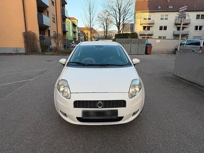 Gebraucht Fiat Punto 77 PS (56 kW) 2008 Weiß Kleinwagen