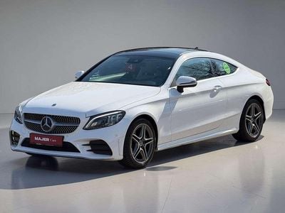 Second-hand Mercedes C180 AMG line 156 CP (114 kW) 2020 Alb Coupe