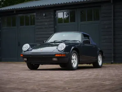 Gebraucht Porsche 911 1987 Blau Cabrio
