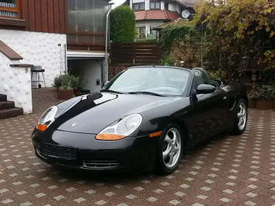 Gebraucht Porsche 986 Boxster 204 PS (150 kW) 1997 Schwarz Cabrio