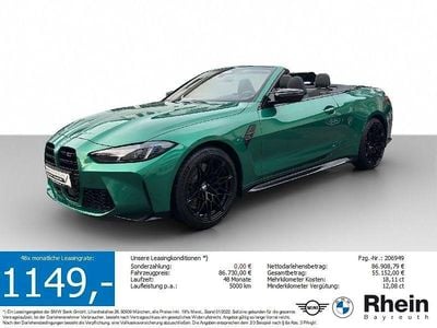 Grün Gebraucht 2024 BMW M4 Cabriolet Competition Edition Cabrio | 81.660 € (Guter Preis)