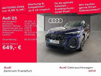 Navarrablau metallic Gebraucht 2025 Audi Q5 Ambiente SUV | 58.620 € (Guter Preis)