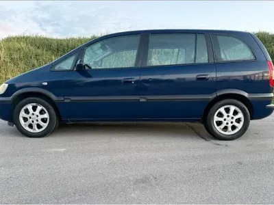Gebraucht Opel Zafira 125 PS (91 kW) 2003 Blau Van / Kleinbus