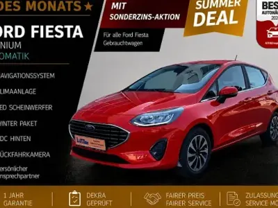 Gebraucht Ford Fiesta Titanium 101 PS (74 kW) 2022 Racerot Kleinwagen