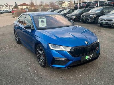 Gebraucht Skoda Octavia RS 243 PS (178 kW) 2022 Raceblau metallic Limousine