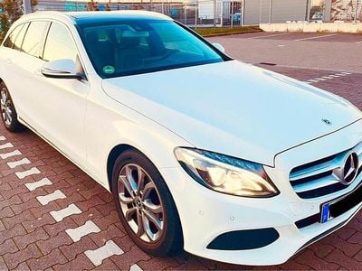 Gebraucht Mercedes C220 170 PS (125 kW) 2017 Weiß Kombi