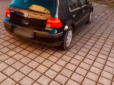 Gebraucht VW Golf IV 1999 Blau Kleinwagen