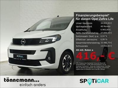 Gebraucht Opel Zafira Life Edition 177 PS (130 kW) 2024 Weiss Van / Kleinbus