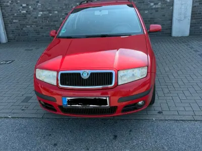 Gebraucht Skoda Fabia 75 PS (55 kW) 2006 Rot Kombi