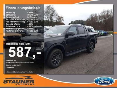 Neu Ford Ranger Wildtrack 205 PS (150 kW) 2025 Agateblack Pickup