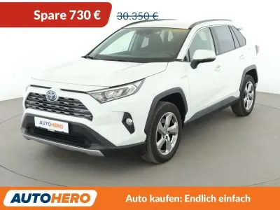 Gebraucht Toyota RAV4 Hybrid Team 218 PS (160 kW) 2022 Super (pure) white ii SUV