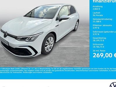 Gebraucht VW Golf VIII R-line 150 PS (110 kW) 2024 Weiß Limousine
